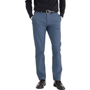 Dockers Heren Refined Chinos, Bluefin, 33W / 34L