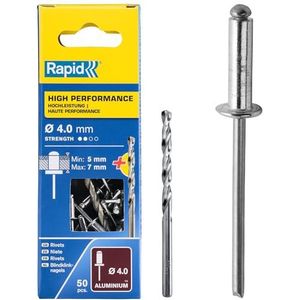 R: Klinknagels Ø4x10mmHighPerfAlu50sts+Boor C