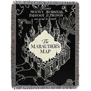 Harry Potter, Night Map' geweven tapijt gooien deken, 48 ""x 60"", Multi Color