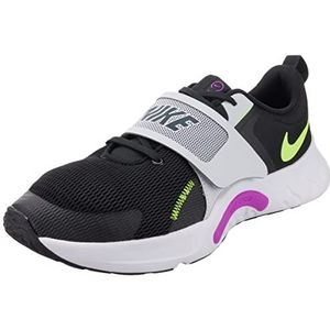 NIKE Renew Retaliation 4 Sneaker voor heren, Zwart Volt Pure Platina Fuchsia Dream, 41 EU