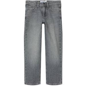 NAME IT Boy Jeans Straight Fit, Lichtgrijs denim, 122