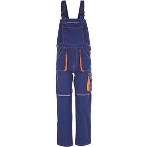 Planam, Basalt Neon, 6231054, broek, marineblauw/oranje/meerkleurig, maat 54
