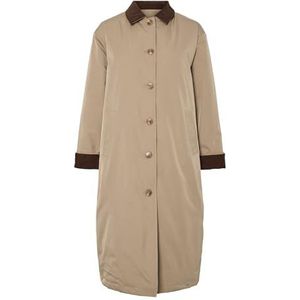 PIECES - Tussenmantel - Bruin - JORMA