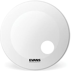Evans BD22RGCW Resonantievacht voor basdrum 55,8 cm (22 inch) gat 12,7 cm (5 inch) wit