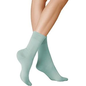 KUNERT Dames Finest Cotton Sod sokken, Light-sky, 35/38 EU