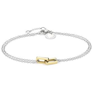 Liebeskind Berlin - Armband - Roestvrijstaal - Feestelijke Mini Schakel