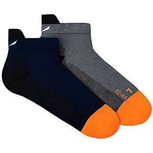 Salewa - Heren Mtn Trn Am M Low Sock - Wandelsokken - Hoogwaardige Merinowol