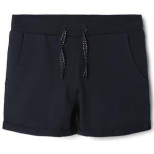 NAME IT Meisjes Nkfvolta Swe Shorts Unb F Noos, Dark Sapphire, 134