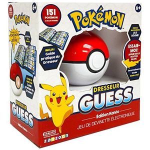 Bandai Pokémon Guess Kanto Trainer - Elektronisch Spel - 151 Pokémon - Geschikt voor 6+ jaar