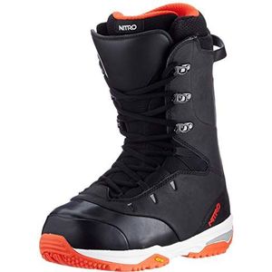 Nitro Snowboards Venture PRO STND '20 All Mountain Freeride Freeride Freestyle Lacing Boot Snowboardboot, zwart-rood (Fox), 26,5