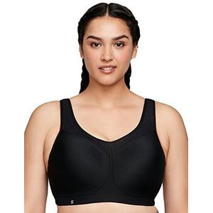 Glamorise Sportbeha voor dames, zwart, 80F