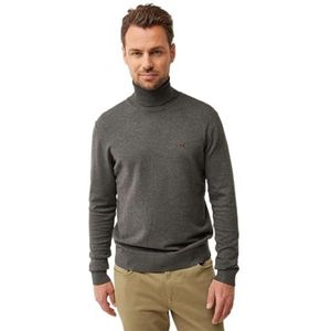 Mexx Heren Roll Neck Sweater, Antracite Melee, S