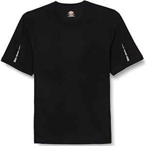 Dickies - T-shirt voor heren, Dickies Pro Tee, UPF 45+ Temp-iQ zonwering, zwart, XL, Zwart, XL