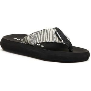 Rocket Dog Spotlight Flip Flop voor dames, Zwart/Wit, 38 EU
