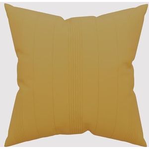 Soleil d'Ocre Covers van Kussen, Polycoton, Geel, 60 x 60 cm