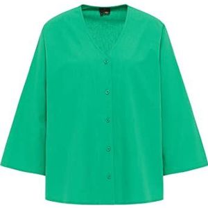 TAXIEN dames blouseshirt, groen, M