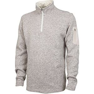 Charles River Apparel Men's Fleece Pullover, Oatmeal Heather, XL