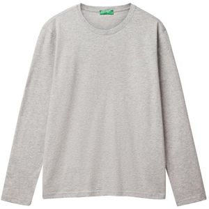 United Colors of Benetton T-shirt voor heren, grijs (grey melange 501), XS