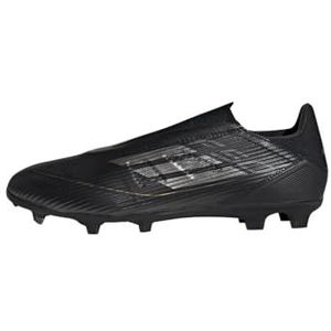 adidas Unisex F50 League veterloze voetbalschoenen stevige grondschoenen, Core Black Iron Met Goud Met, 40 EU