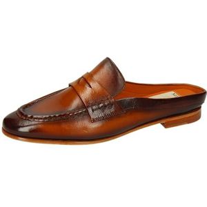 Melvin & Hamilton Pantoletten dames Scarlett 71, bruin, 38 EU Smal
