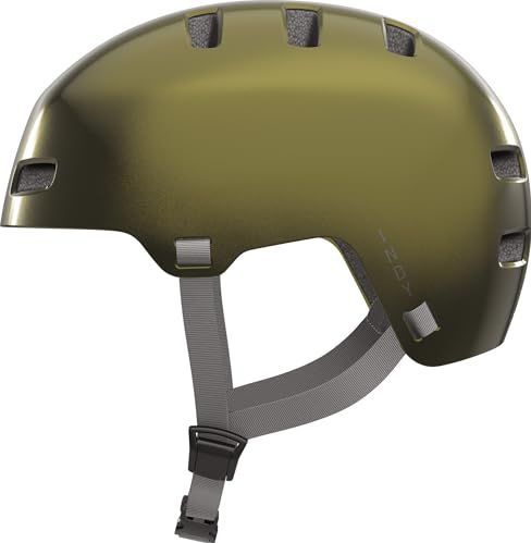 ABUS INDY fietshelm - dirt helm voor dirt, skate, slope en MTB - met geoptimaliseerde schokabsorptie - voor tieners en volwassenen - maat M, groen