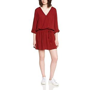 edc by ESPRIT dames jurk wrap, rood (Cw Red 600), 32