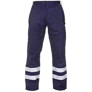 Hydrowear 043405 Monaco Multi Normaal FR AST Broek met Z-Liner, 55% Protex/45% Katoen/1% Antistatische vezels, 60 Maten, Navy