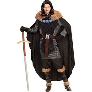 Widmann - Kostuum middeleeuwse prins, tuniek, cape, riem, laarsovertrekken, adelaar, themafeest, carnaval