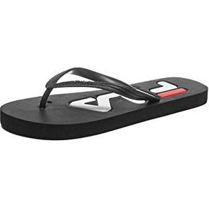 Fila Troy Heren Slipper, Zwart, 46 EU