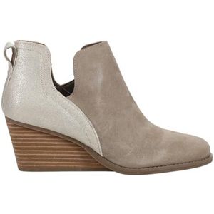 TOMS Dames Gwen enkellaars, Dune Suede/Metallic Suede, 8 UK, Dune Suede Metallic Suède, 42 EU