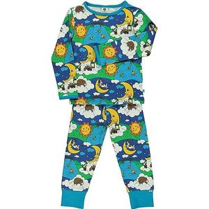Småfolk Nightwear Night Landscape, Blue Lolite, 2-3 Jaar