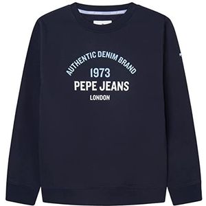 Pepe Jeans Timothy sweatshirt voor jongens, blauw (Dulwich), 12 Jaar