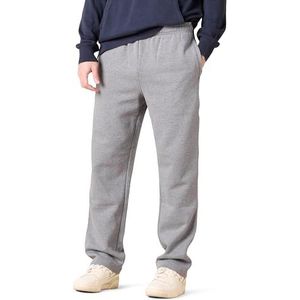 Amazon Essentials Fleece Sweatpant voor heren ,Grijs (lichtgrijze Heather) ,S