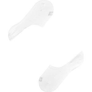 FALKE Dames Liner sokken Step High Cut W IN Katoen Onzichtbar eenkleurig 1 Paar, Wit (White 2000) nieuw - milieuvriendelijk, 41-42