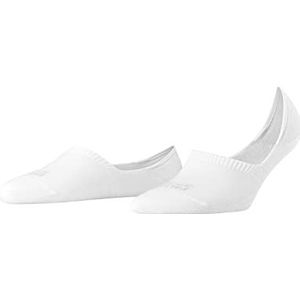 FALKE Dames Liner sokken Step High Cut W IN Katoen Onzichtbar eenkleurig 1 Paar, Wit (White 2000) nieuw - milieuvriendelijk, 39-40