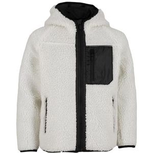Brandit Kids Teddyfl. Jacket Hood 15Y, Farbe: white, Größe: 146/152