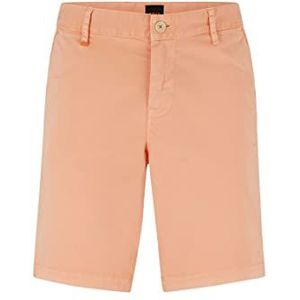 BOSS Heren Schino-Slim ST Shorts Flat Packed, Light/Pastel Orange833, 42, Licht/Pastel Orange833, 42