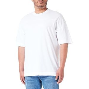 Sisley Men's 3096S1022 T-shirt, wit 101, S (2-pack), wit 101, S