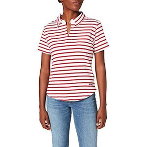 Armor Lux, Polo ""Quille"" dames, Wit/Braise 320, 1 an