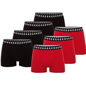 Kappa Heren Boxer Shorts, flame scarlet, S