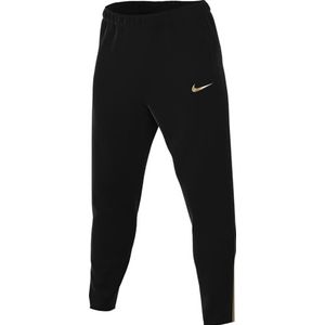 Nike Herenbroek M Nk Df Strk Pant Kpz, zwart/jersey goud/metallic goud, FN2405-011, XS