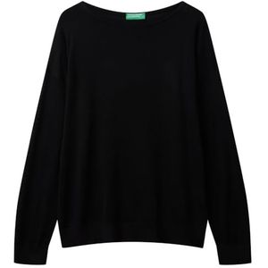 United Colors of Benetton Shirt SC Boot M/L, Zwart, XXS