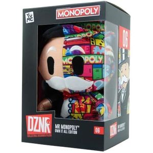 BANDAI Yume Toys DZNR Collection MM19495 pluche figuur Mr Monopoly, meerkleurig