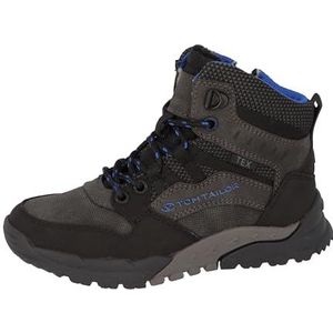Tom Tailor Kids Jongens 6370390003 Modieuze laarzen, Black Coal, 36 EU