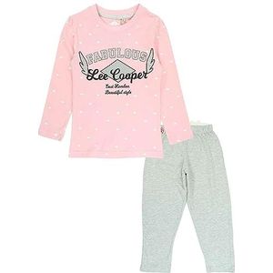 Lee Cooper Pijama meisjes set, Roze, 8 Jaren
