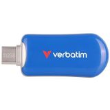 Verbatim - Plectra Blue - USB-C Flash Drive - 512GB - 3.2 Gen 1 - 100 MB/s