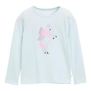 TOM TAILOR T-shirt met lange mouwen voor kinderen, 38340, stil lichtblauw, 92-98