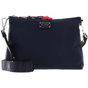 Mandarina Duck Style, crossover voor dames, eenheidsmaat, Jurk Blauw, Eén maat