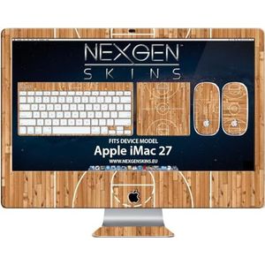Nexgen Skins IMAC270029 Hardwood Classic 3D Dimensional Skin Case voor Apple iMac 27