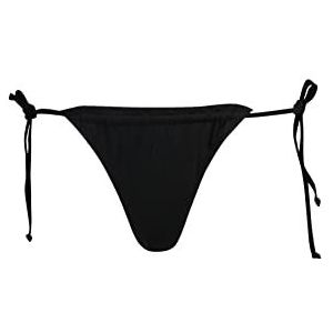 Trendyol Vrouwen Normale Taille Normale Trotter Bikini Bodem, Zwart, 40, Zwart, 44